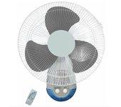 Ventilador de pared 45w con mando, 48x43x30 cm