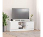 Mueble De Tv VIDAXL Blanco Madera (112x35x41 cm)