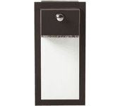 Beliani lámpara de pared led de metal negro 33 cm elliot