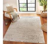 Surya alfombra escandinava lunares beige/blanco 120x170