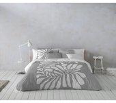 Funda Nórdica Yare Gris Cama 105 Naturals