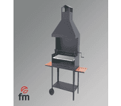 FM CALEFACCION Barbacoas fr carbón y leña modelo BVE-64 de fm barbacoas