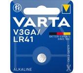 Pila boton alcalina lr41 v3ga 1.5v marca varta