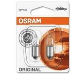 Kit 2 Lámparas Ba9S 12V5W Originales Miniwatt® OSRAM