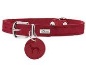 Collar para perro hunter aalborg rojo xs/s 28-33 cm