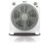 Sogo Ventilador Box Fan 45W Blanco/Gris