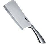 Alpina mannaia macellaio, coltello per carne da cucina, acciaio inox silver, 31 cm