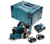 MAKITA DKP181RTJ Cepillo BL 18V LXT 82mm 5Ah 2 bat. MakPac ADT