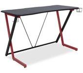 Mesa gaming urban factory wed75uf 120 x 60 x 78 cm negro pvc