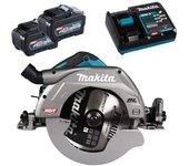 Makita Hs011gt201 Sierra Circular Bl 40vmax Xgt 270mm 5ah 2 Bat. Aws