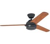 Ventilador de techo hunter carera grafito - 132 cm - 24241