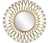 Espejo de Pared WOMO-DESIGN Dorado (84x5x84 cm - Cristal y Metal)