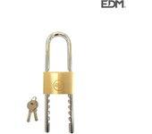 Edm Candado Adjustable Arch 60-160 Mm With 2 Keys