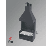 FM CALEFACCION Barbacoas fr carbón y leña modelo BVE-62 de fm barbacoas