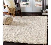 Surya alfombra shaggy bohemia marfil/beige 130x170