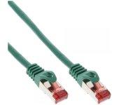 Cable de Red INLINE (RJ45 - 25 cm - Verde)