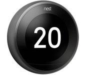 Google nest learning thermostat - termostato inteligente - negro