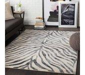 Alfombra Zebra Bohemia SURYA Gris/Beige 160x220 cm