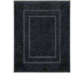 Kleine wolke alfombra de baño plaza negro 60x80 cm