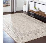 Surya alfombra escandinava bohemia gris/beige 160x220