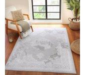 Surya alfombra vintage oriental blanco/gris 160x213