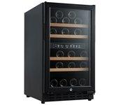 VINOBOX - Vinoteca 40 2T Negra - 32 Botellas