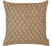 Conjunto de 2 cojines de yute beige 45 x 45 cm BELIANI Collomia