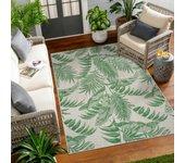 Surya alfombra exterior/interior marfil/verde 200x275