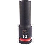 Milwaukee carraca impacto 1/2 vaso largo 6c.13 mm