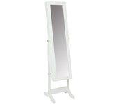 MueMue Espejo joyero mdf blanco 145x36.5x 34.5cm