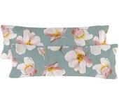 Spring blossom funda de almohada cama 180/200 (45x110 (x2) cm)