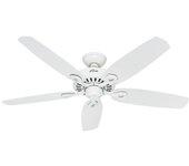 Ventilador de techo hunter builder elite blanco - 132 cm - 50565