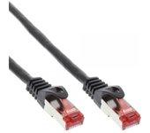 Cable de Red INLINE (RJ45 - 1 m - Negro)