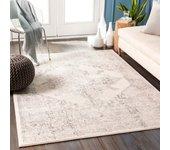 Surya alfombra vintage oriental blanco/gris 120x170