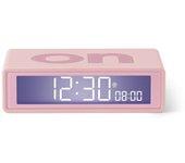 Reloj-despertador lexon reversible rosa