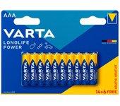 Pilas Varta Longlife Power (20 Piezas)