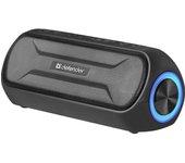 Altavoz bluetooth s1000 20w bt/fm/aux luces negro