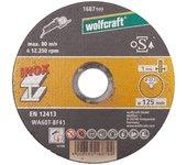 Discos de Corte Inox Wolfcraft 125x1.0x22.2mm (8463000)