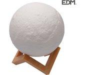 Lámpara de mesa EDM Luna Blanco 3,7 V