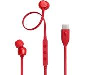 Auriculares JBL Tune 310C USB Rojo