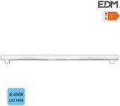 Tubo LED EDM Linestra S14S F 18 W 1450 Lm Ø 3 x 100 cm (6400 K)