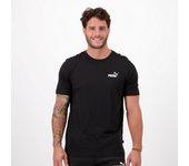 Camiseta puma ess small logo hombre negro