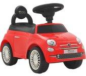 vidaXL Coche correpasillos Fiat 500 rojo