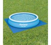 Lona para suelo de piscina 396x396 cm BESTWAY