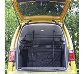 Kerbl Panel de seguridad de coche para mascotas negro 75-110 cm