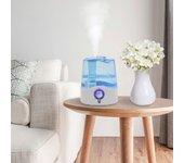 VidaXL Humidificador Ultrasónico 6L 30W