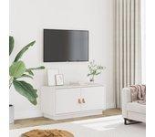 Mueble De Tv VIDAXL Blanco Madera (80x34x40 cm )