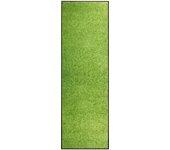 Felpudo lavable verde 60x180cm