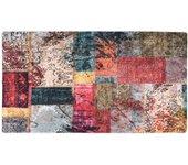 Alfombra Patchwork Lavable 190x300 cm Multicolor Antideslizante