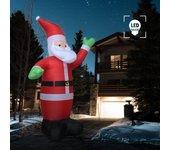 vidaXL Papá Noel inflable con luces LED IP20 600 cm XXL